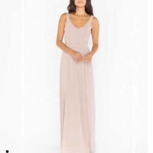 NWOT Jenn Maxi Dress Taupe sz sm